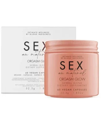 Bijoux Indiscrets Sex au Naturel Orgasm Glow Supplement 60 Capsules