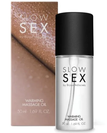 BIJOUX - SLOW SEX MASSAGE OIL HEAT EFFECT 50 ML