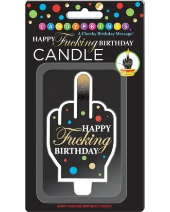 Birthday candles - Happy Fucking Birthday | Humor & Party