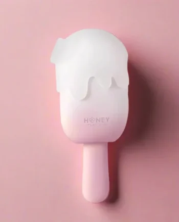 Bite Me Cream Pop Stimulator - Tapping, Sucking, Vibrating, & Swinging Teasing