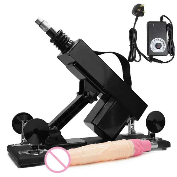 Black Automatic Electric Sex Machine with (1) Dildo attachment