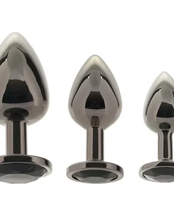 Black Gem Anal Plug Set
