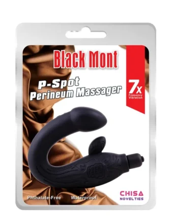 Black Mont P-Spot Perineum Prostate Massager