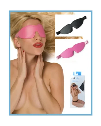 BLACK PADDED BLINDFOLD