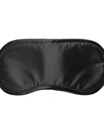 Black Satin Blindfold Mask