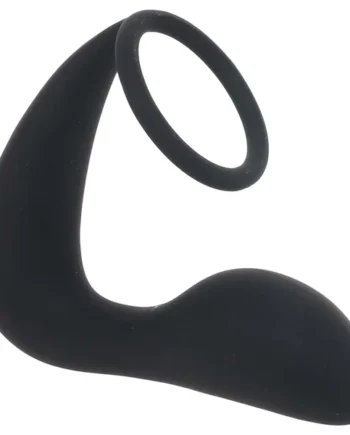 Black Thumb Cock Ring & Prostate Massager