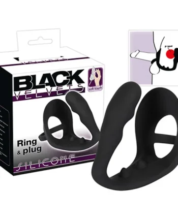 Black Velvets – Cockring/Plug