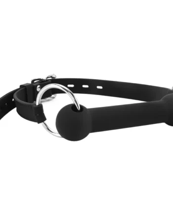 Black & White Silicone Bit Gag