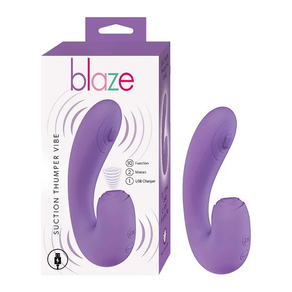 Blaze Suction Thumper Vibrator by NassToys