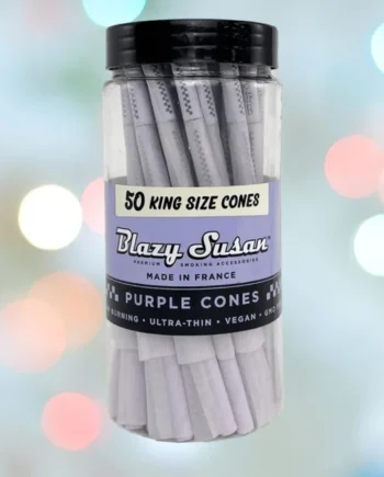 Blazy Susan Purple Vegan Cones - King Size - (50 Pre-Rolled Cones)