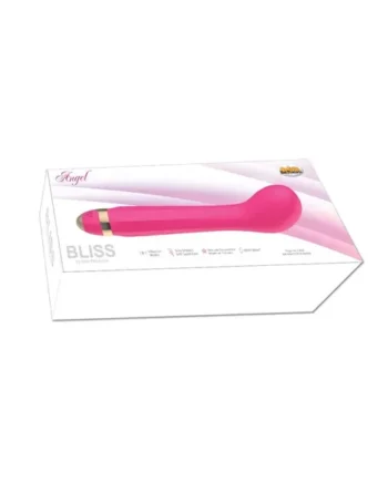 Bliss Angel Silicone Vibrator Waterproof Magenta