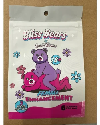 BLISS BEAR FEMALE ENHANCEMENT GUMMY 20PC DISPLAY (NET)