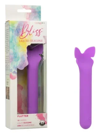 Bliss Liquid Silicone Flutter Rechargeable Clitoral Stimulator