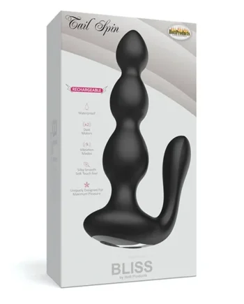Bliss Tail Spin Anal Vibe – Black