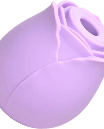 Bloomgasm Wild Rose Rechargeable Clitoral Pressure Wave Stimulator - Purple