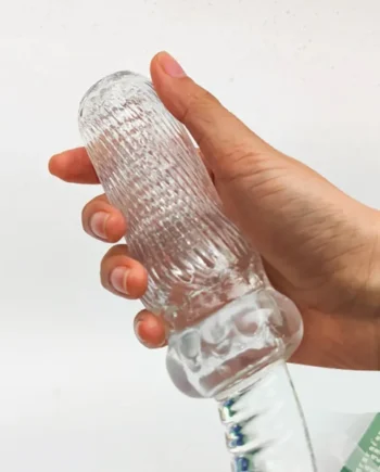 Blowjob Pocket Pussy Male Masturbator - Strecthy Realistic Vagina Penis Massager