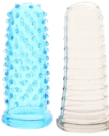 Blue Line 2-Pack Anal Finger Sleeves