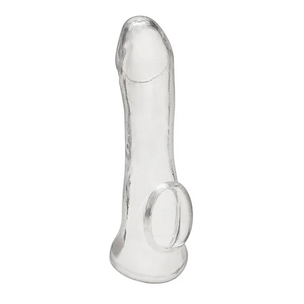 Blue Line 6.25 Inch Transparent Penis Enhancing Sleeve Extension