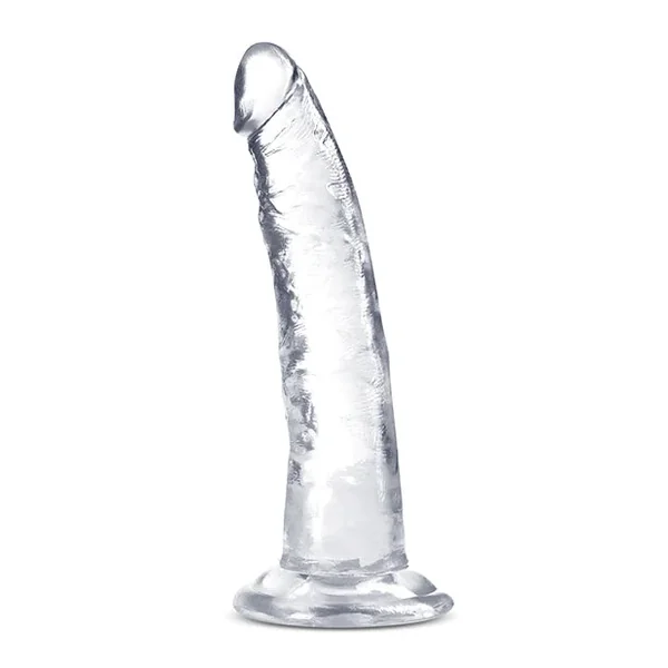 Blush B Yours Plus 7″ Lust n’ Thrust Dildo – Clear