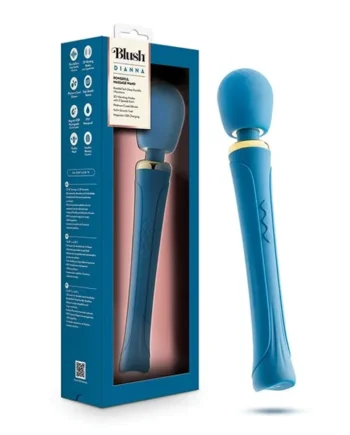 Blush Dianna Wand Massager – Teal