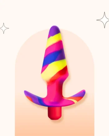 Blush Free Spirit Artisan 5 Inch Vibrating Butt Plug