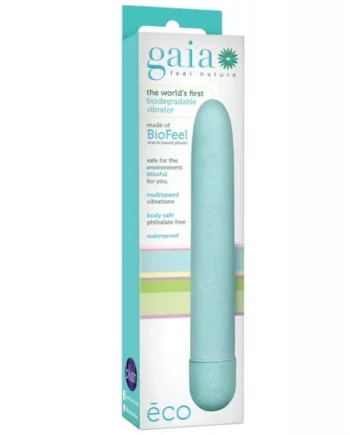 Blush Gaia Biodegradable Vibrator Eco – Aqua