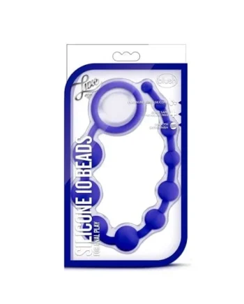 Blush Luxe Indigo Silicone 10 Beads