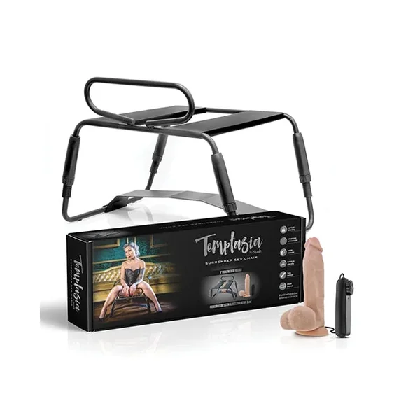 Blush Temptasia Surrender Sex Chair – Black
