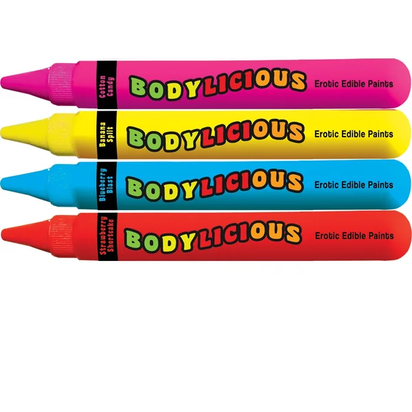 Bodylicious Edible Body Pens - 4pk. - Assorted Flavors