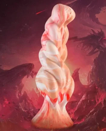 Body-Safe Silicone Monster Dildo – 7.3" Realistic Anal & Vaginal Penetrator with Suction Cup