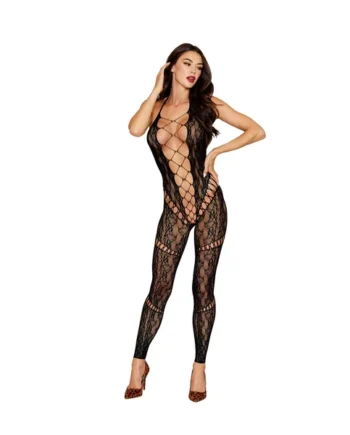 Bodystocking Dmnd - One Size - Black