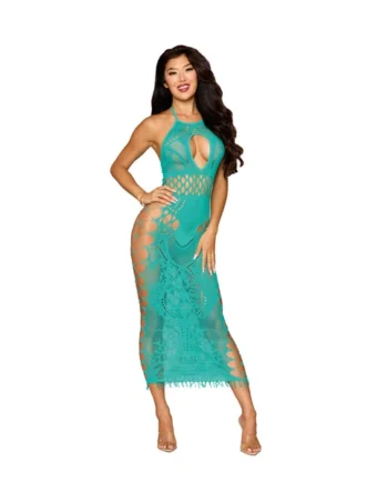 Bodystocking Gown Dmnd - One Size - Agate