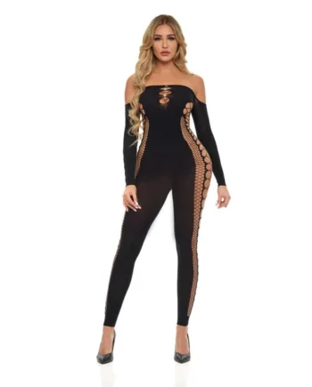 Bodystocking - One Size - Black