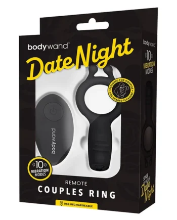 Bodywand Date Night Vibe Couples Ring With Remote