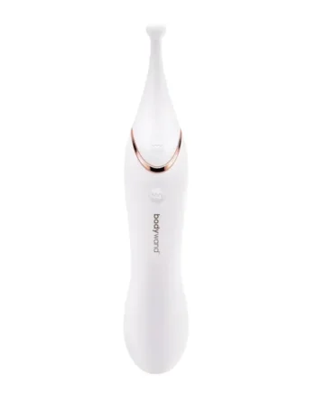 Bodywand Dual Stim Vario Silicone Vibrator – White/Gold