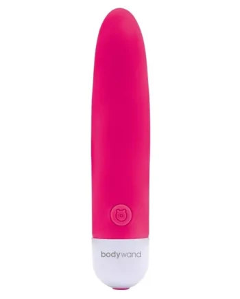 Bodywand Neon Mini Vibe Lipstick Bullet Vibrator Hot Pink