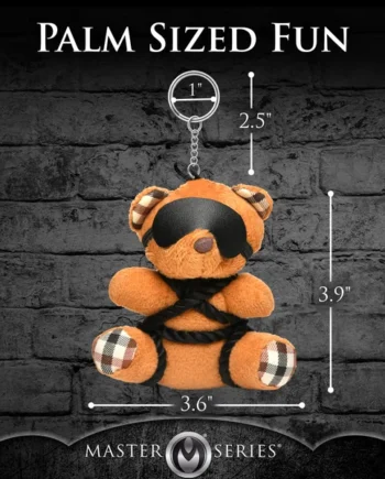Bondage Bear Keychain Rope by XR