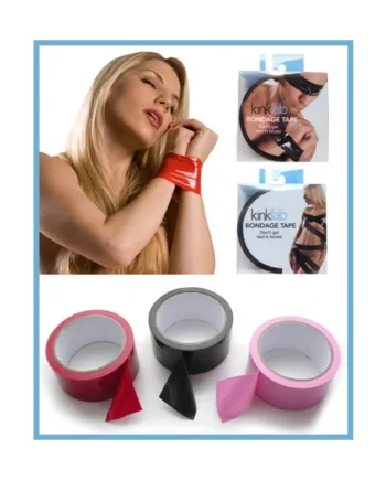 BONDAGE TAPE FEMALE PINK