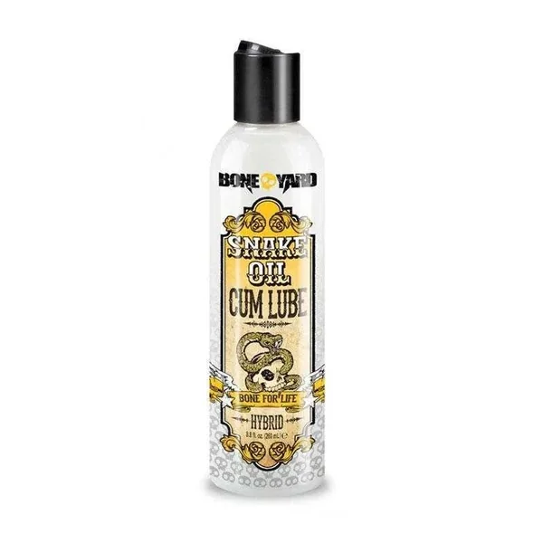 Bone Yard Snake Oil Cum Lube – 8 oz (236 ml)