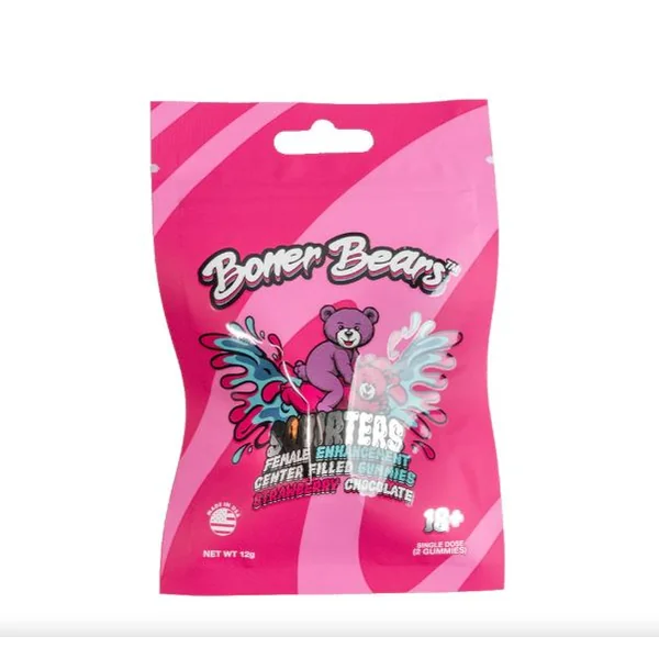 BONER BEAR FEMALE ENHANCEMENT SQUIRTERS EACHES (NET)