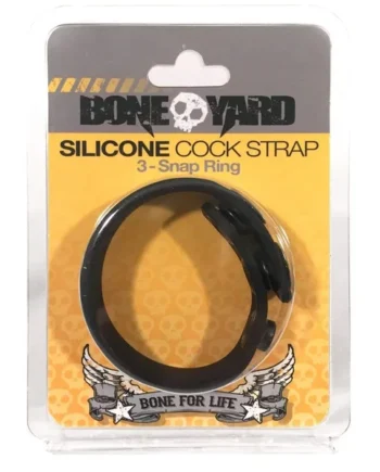 Boneyard Cock Strap - Black