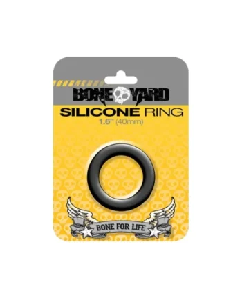 Boneyard Silicone Cock Ring, 1.57 Inch (40mm)