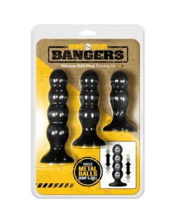 Boneyard Toys Bangers - Silicone Butt Plug Weighted Training Kit