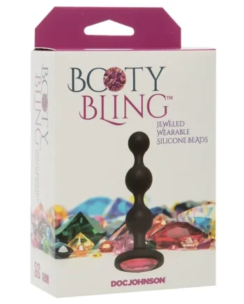 Booty Bling Wearable Silicone Beads – Pink