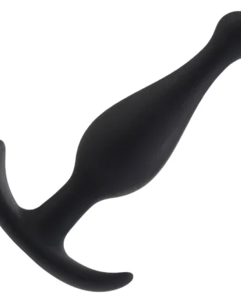 Booty Call Booty Rocker Silicone Anal Toy - Black