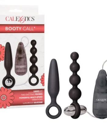 BOOTY CALL BOOTY VIBRO KIT BLACK