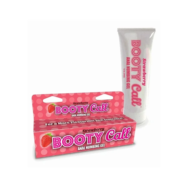 BOOTY CALL GEL STRAWBERRY 1.5 OZ