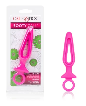 BOOTY CALL SILICONE GROOVE PROBE PINK