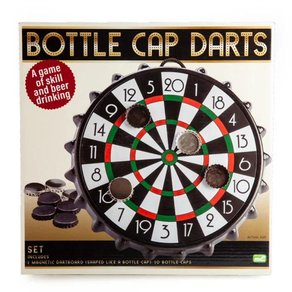 Bottle Cap Magnetic Darts Game