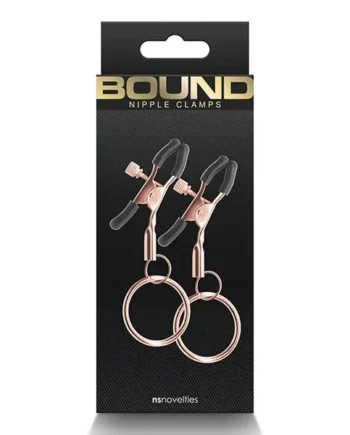 Bound C2 Nipple Clamps – Rose Gold